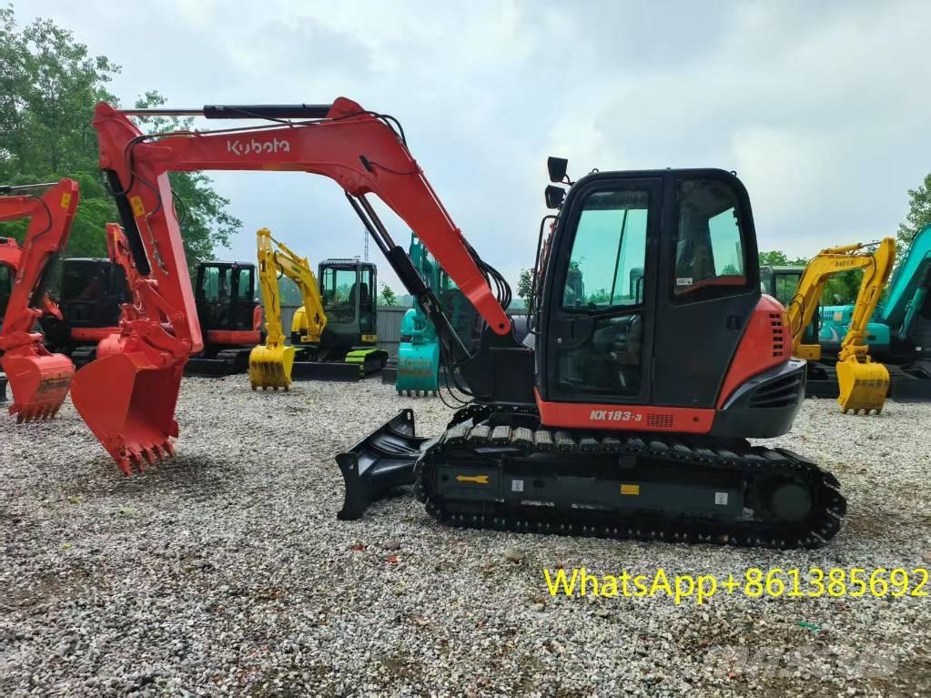Kubota KX 183-3 Pásové rýpadlá