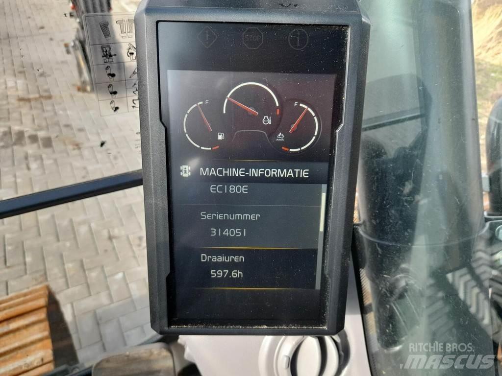 Volvo EC 180 Pásové rýpadlá