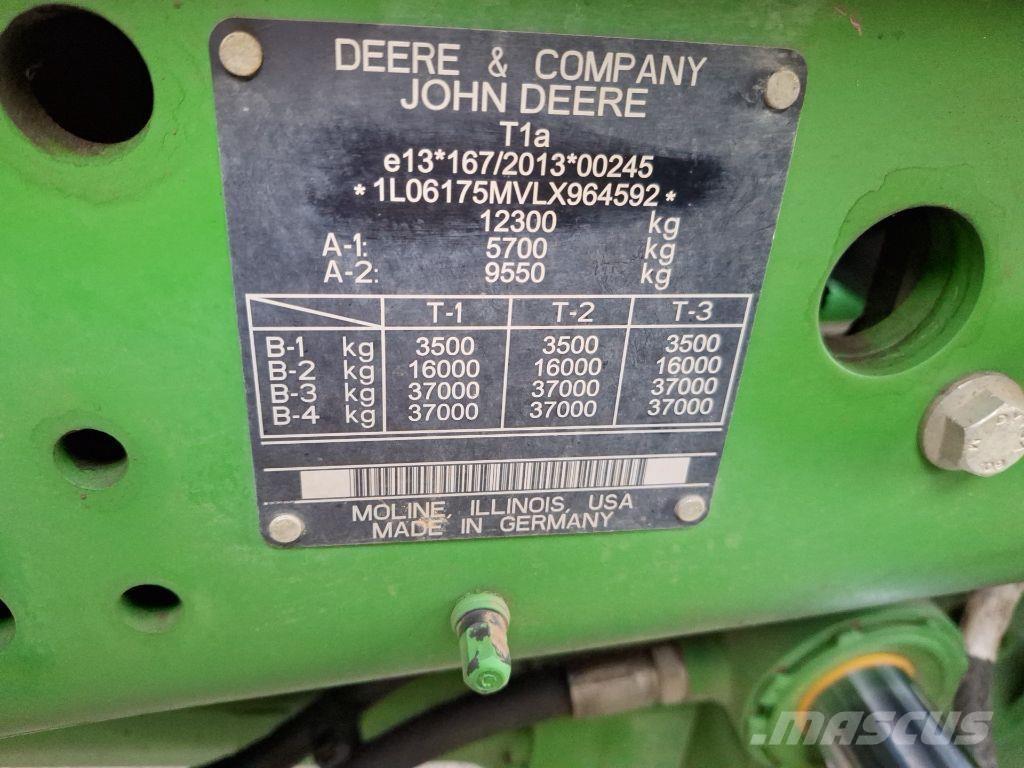 John Deere 6175M Traktory