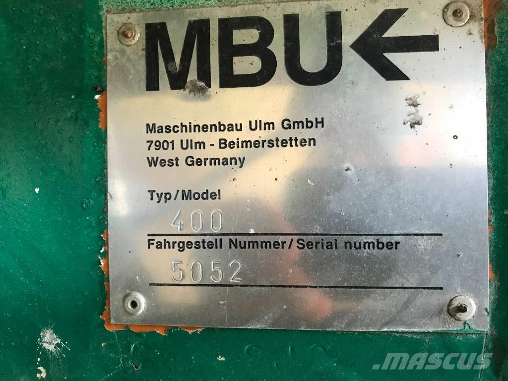 MBU 400 Finišéry