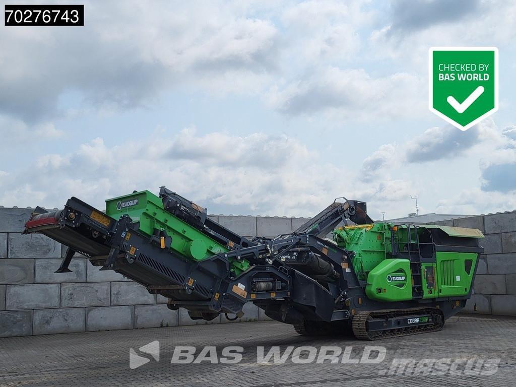 Terex Cobra 290R Mobilné drviče