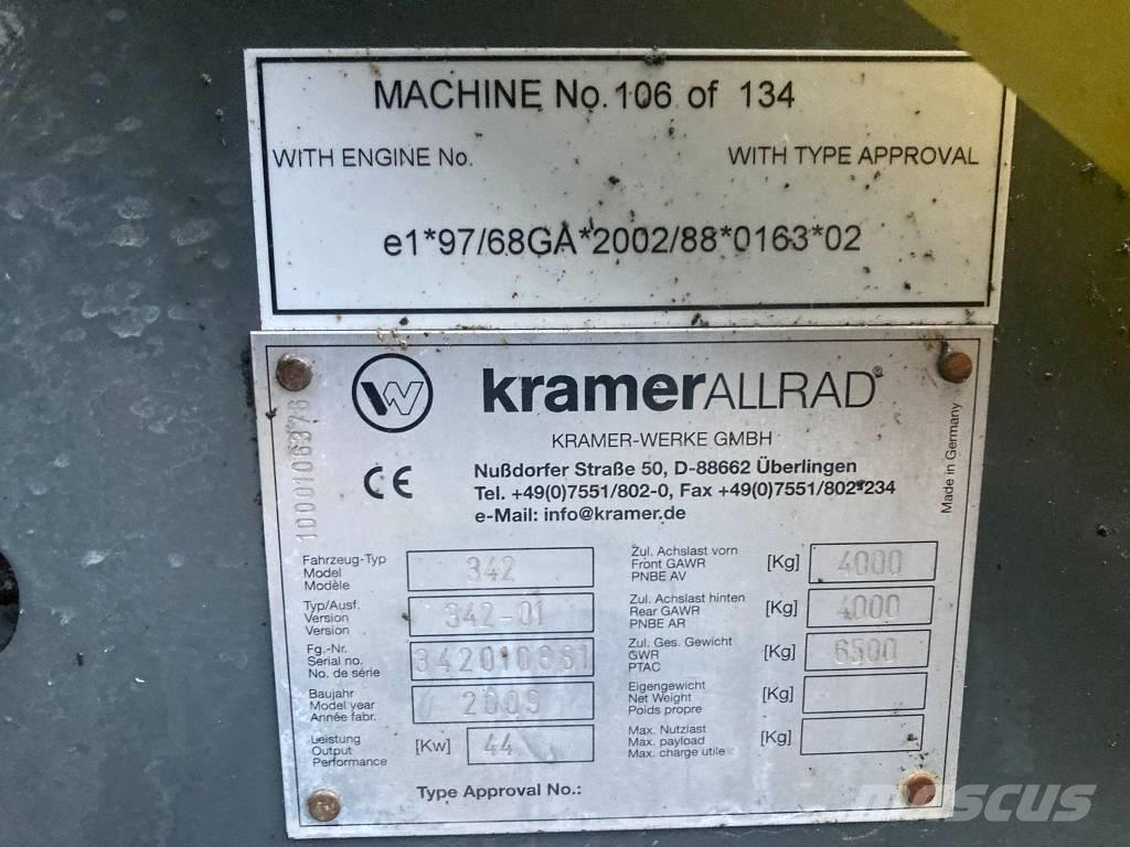 Kramer 480 Kolesové nakladače