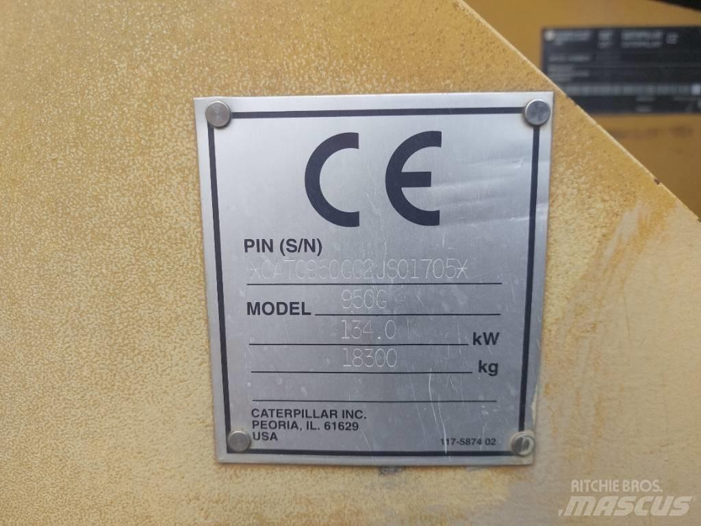 CAT 950G Kolesové nakladače