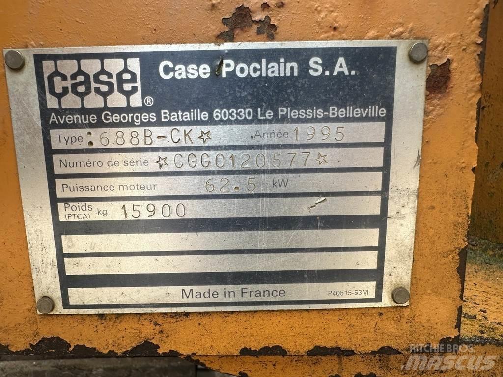 CASE 688 B 16 ton Pásové rýpadlá
