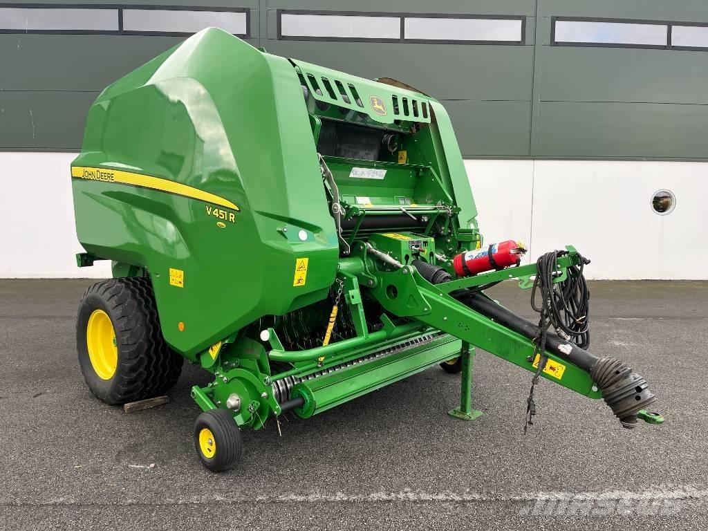 John Deere V 451R Lisy na okrúhle balíky