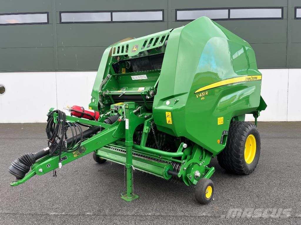 John Deere V 451R Lisy na okrúhle balíky