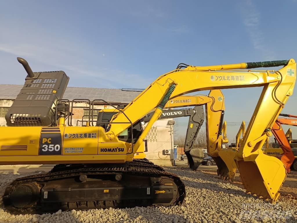 Komatsu PC 350 Pásové rýpadlá