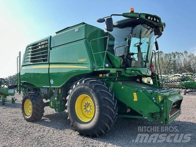 John Deere T660 i Kombinované zberacie stroje