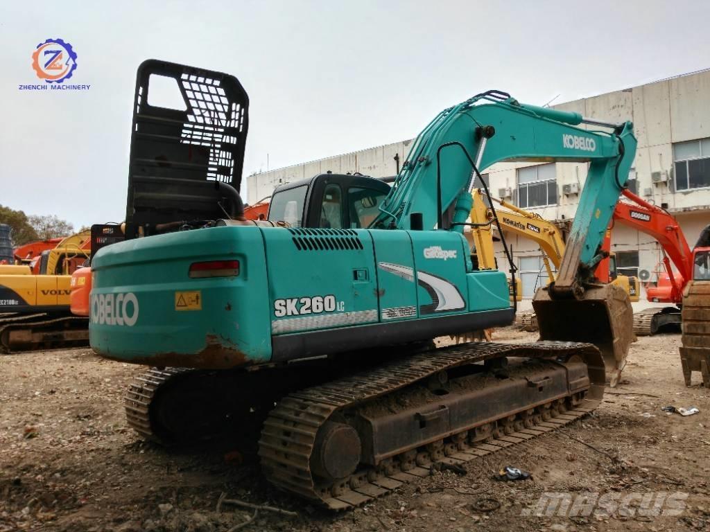 Kobelco SK 260 LC Pásové rýpadlá