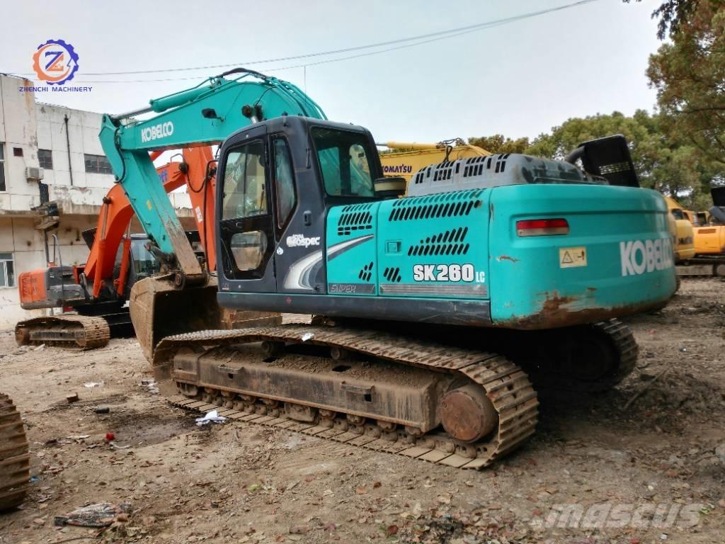 Kobelco SK 260 LC Pásové rýpadlá