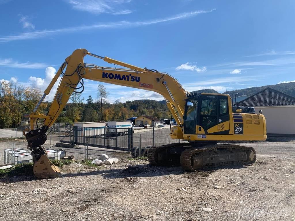 Komatsu PC 210 NLC Pásové rýpadlá
