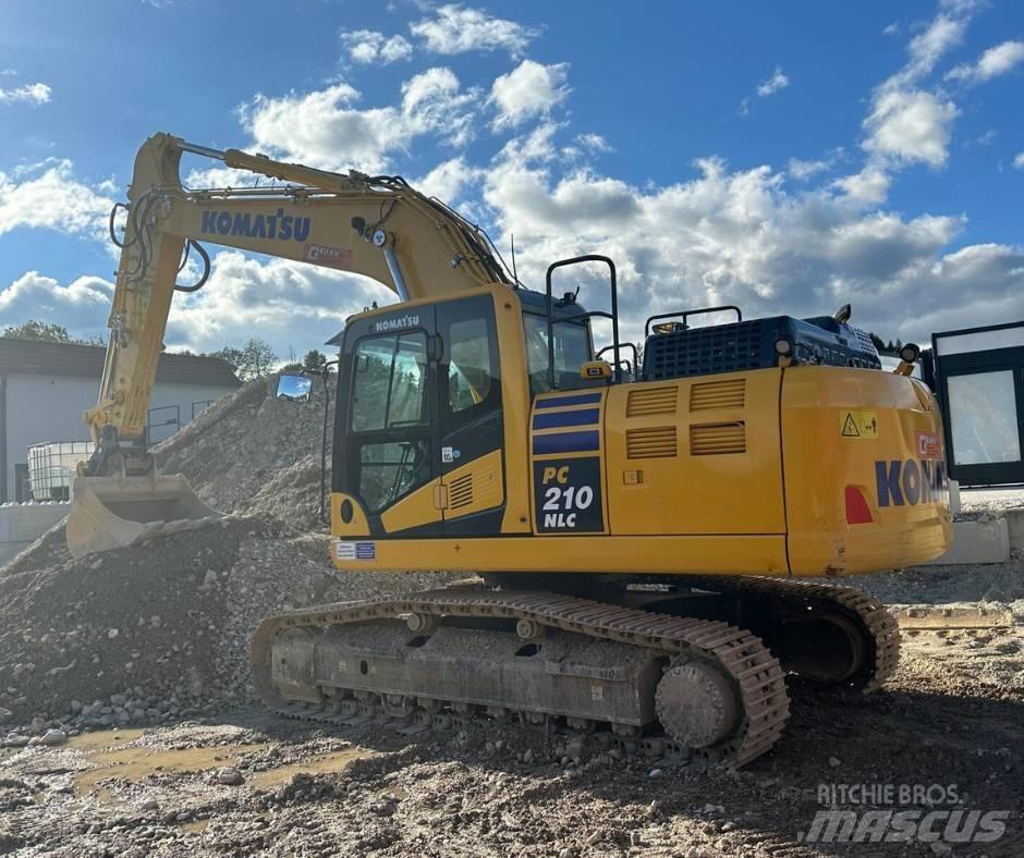 Komatsu PC 210 NLC Pásové rýpadlá
