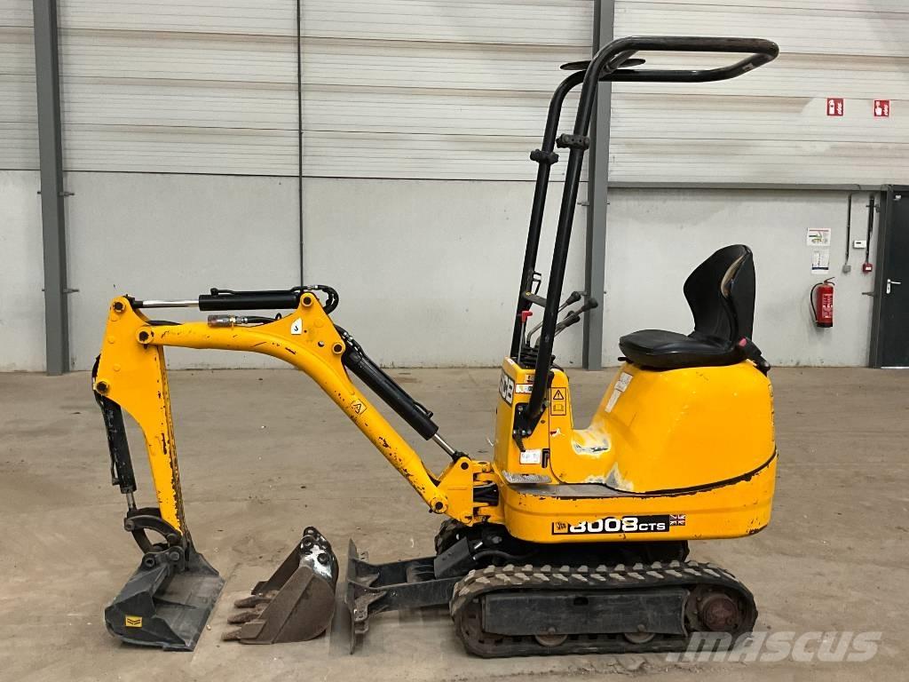 JCB 8008 Mini rýpadlá < 7t