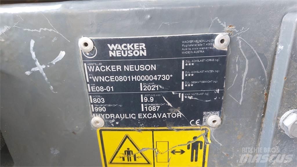 Wacker Neuson 803 Pásové rýpadlá