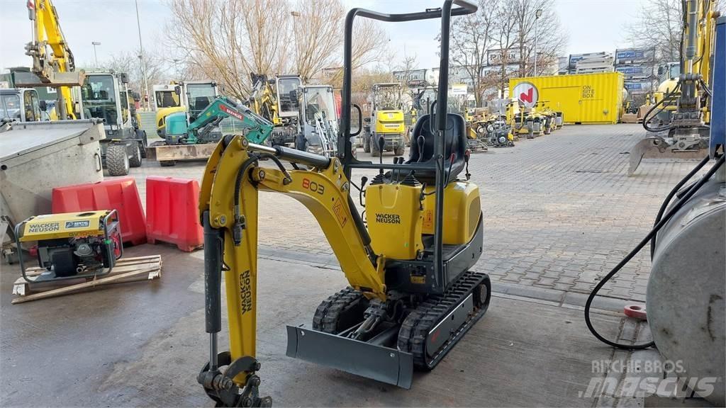 Wacker Neuson 803 Pásové rýpadlá
