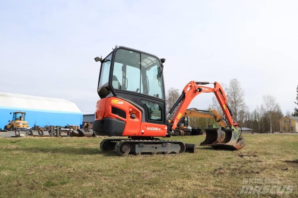Kubota KX019-4 Mini rýpadlá < 7t
