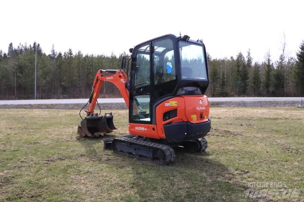Kubota KX019-4 Mini rýpadlá < 7t