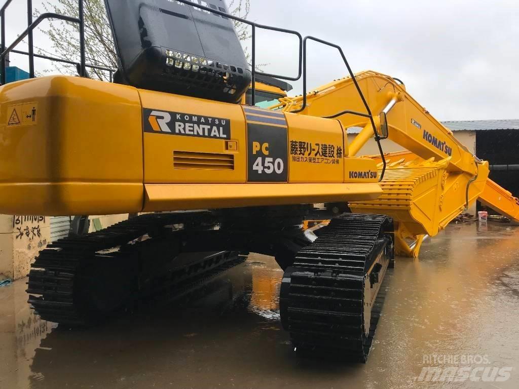Komatsu PC450-7 Pásové rýpadlá