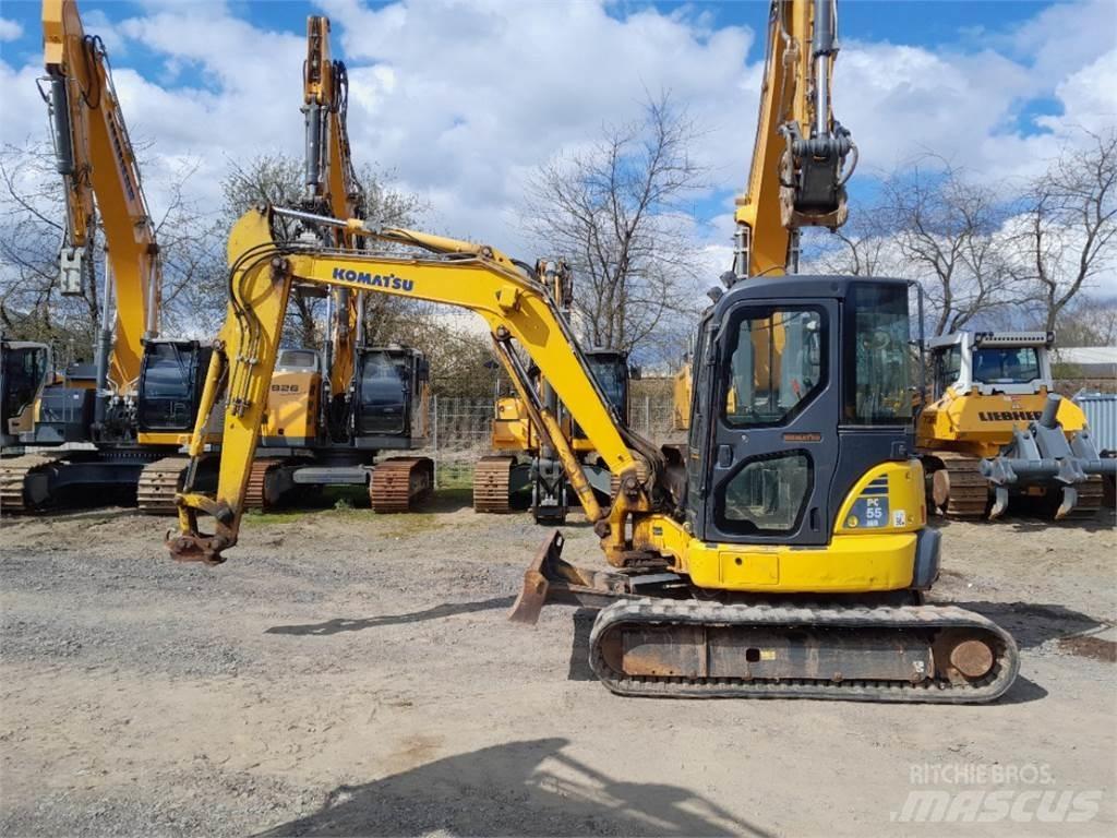 Komatsu PC55MR-3 Mini rýpadlá < 7t