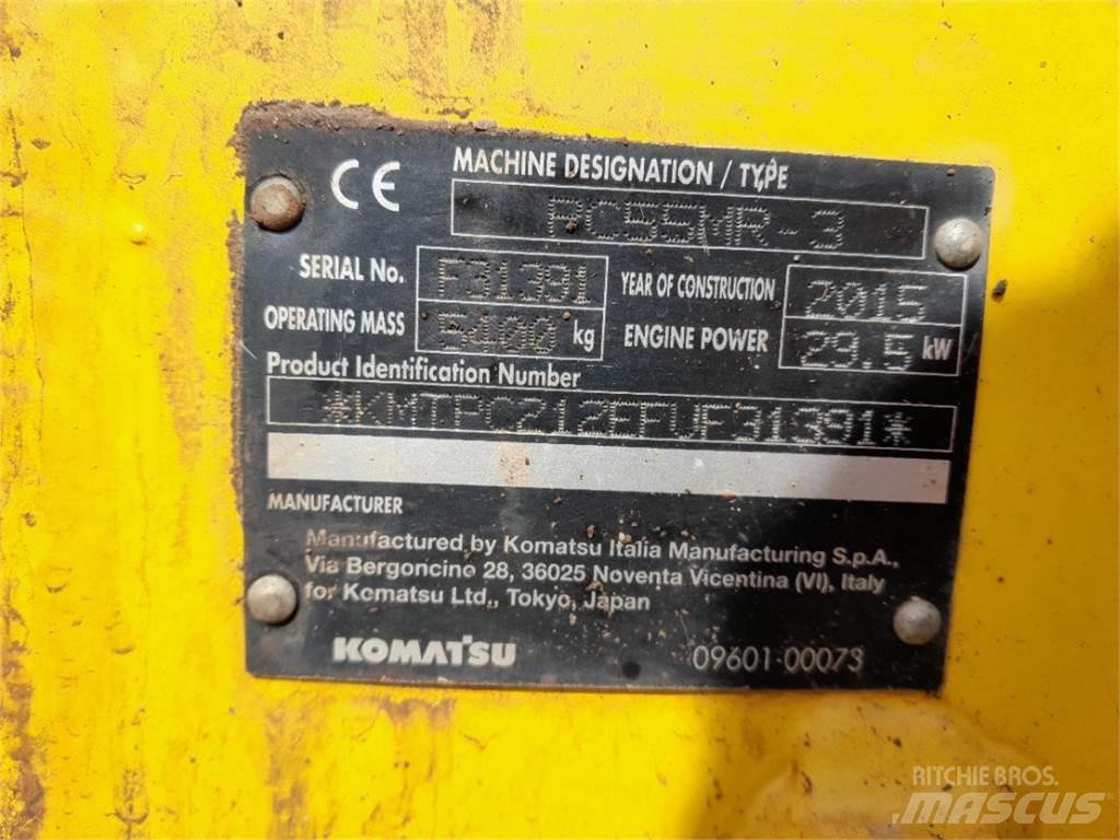 Komatsu PC55MR-3 Mini rýpadlá < 7t