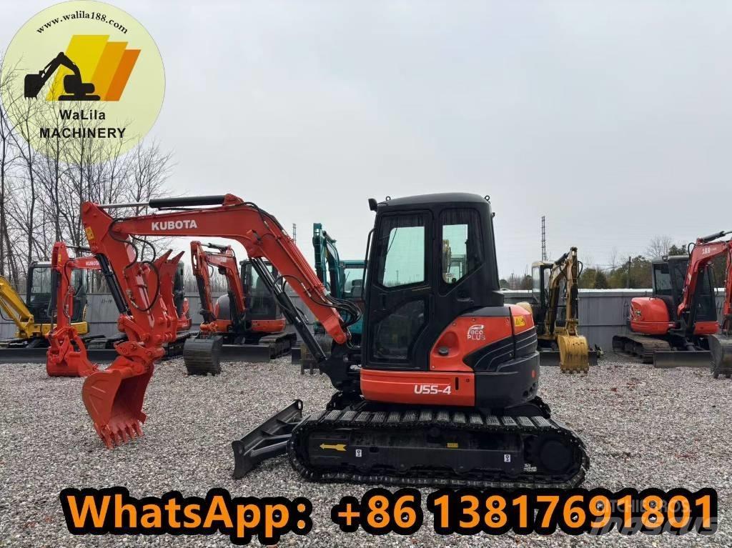 Kubota U 55 Mini rýpadlá < 7t