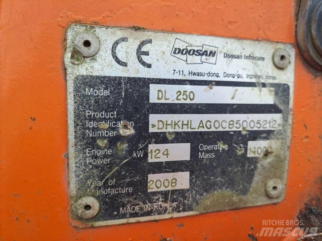 Doosan DL 250 Kolesové nakladače