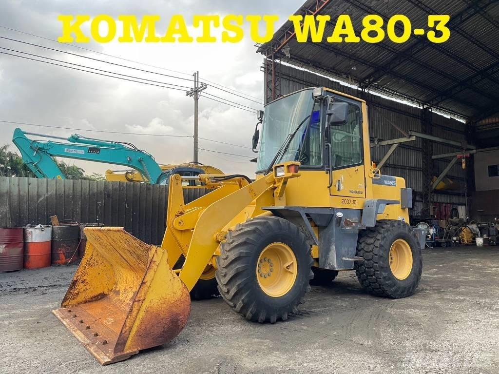 Komatsu WA80-3 Kolesové nakladače
