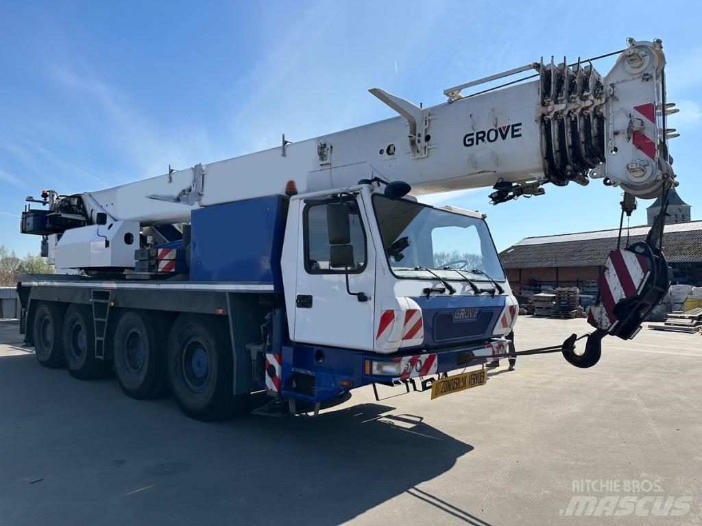 Grove GMK 4080-1 Univerzálne terénne žeriavy