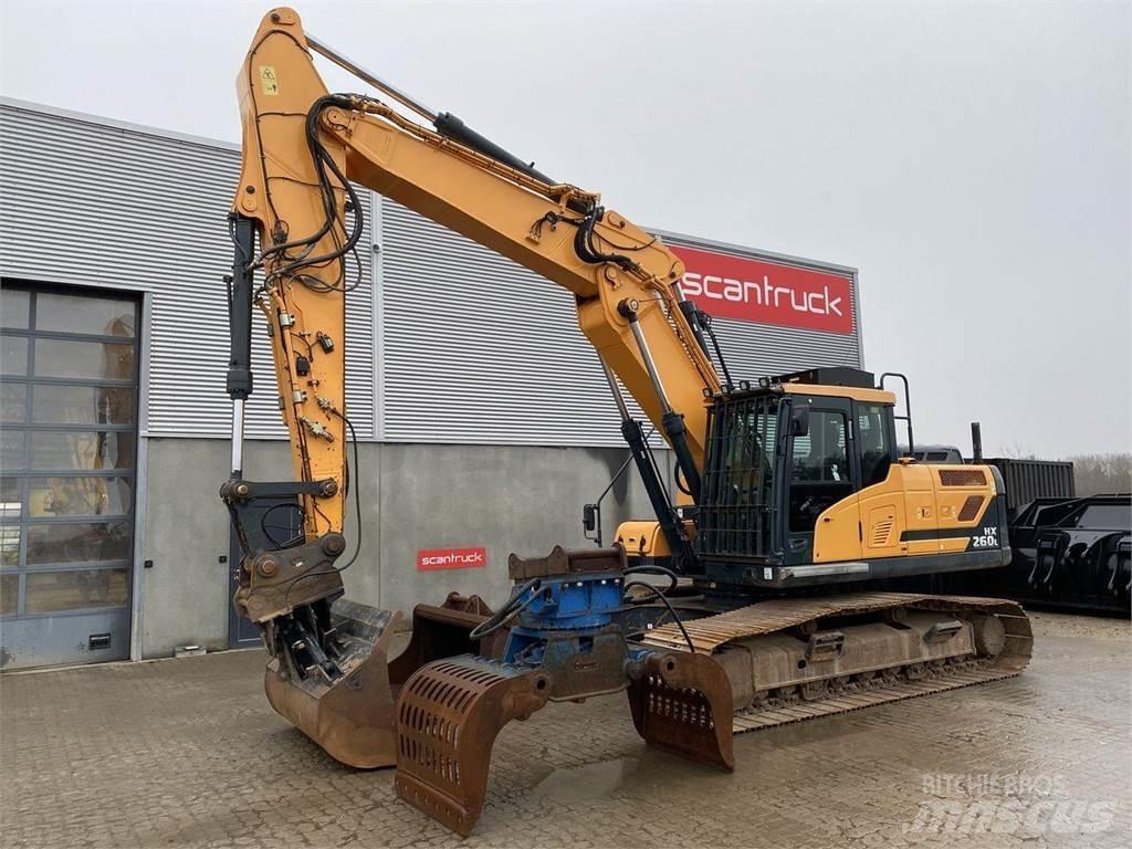Hyundai HX260 Pásové rýpadlá