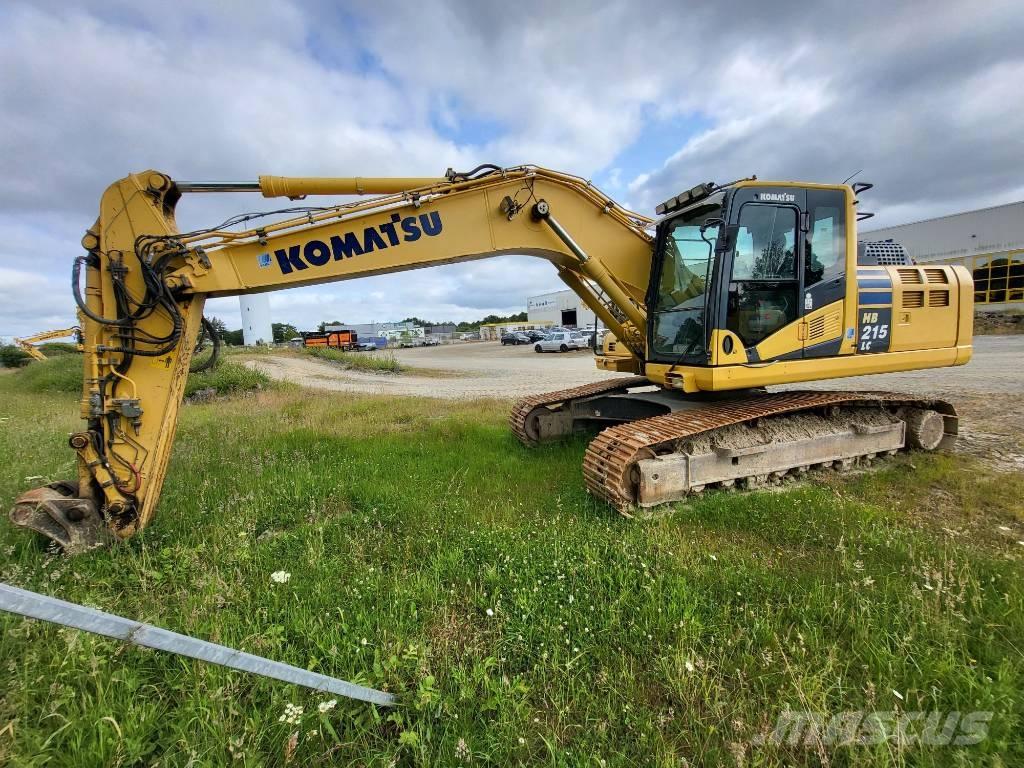 Komatsu HB215LC-2 Pásové rýpadlá