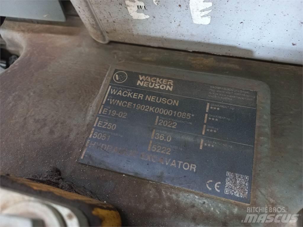 Wacker Neuson EZ50 Pásové rýpadlá
