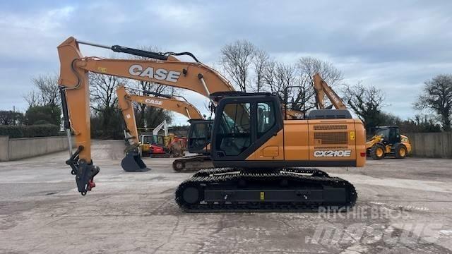 CASE CX 210E Pásové rýpadlá