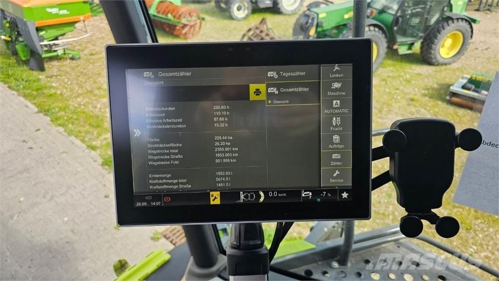 CLAAS Trion 650 Kombinované zberacie stroje