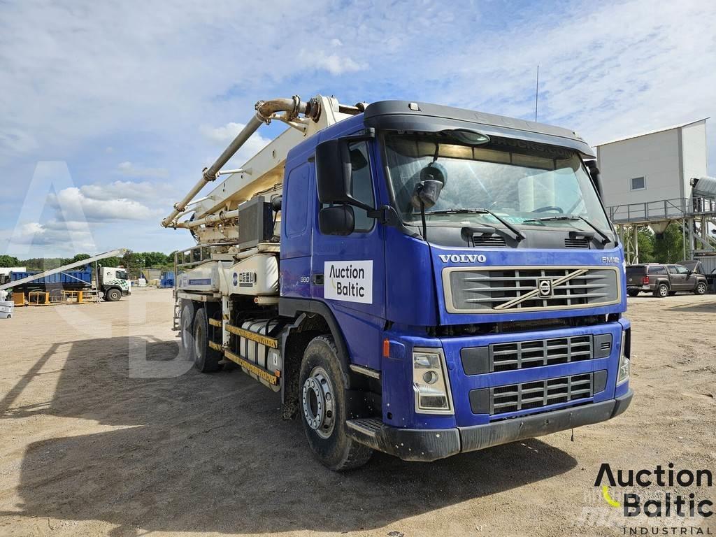 Volvo FM12 Nákladné autá s čerpadlami betónu