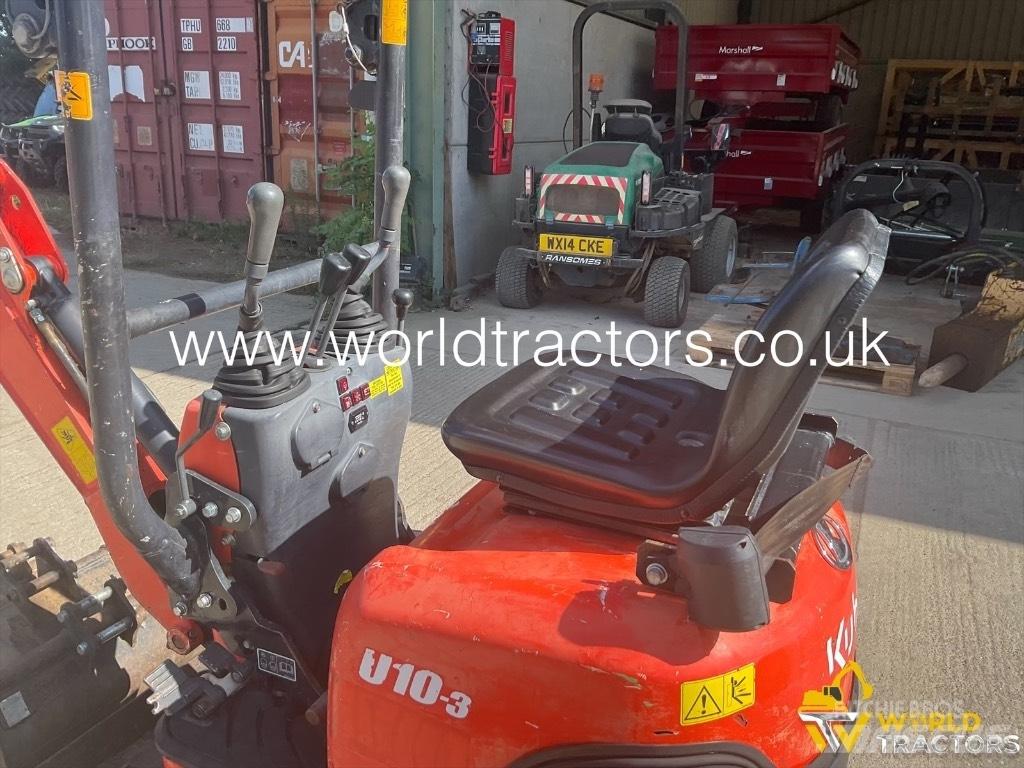 Kubota U 10-3 Mini rýpadlá < 7t
