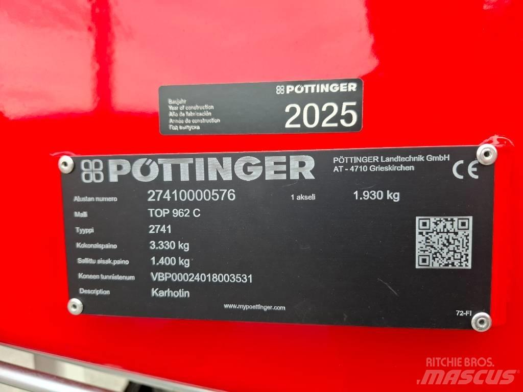 Pöttinger Top 962C Riadkovače