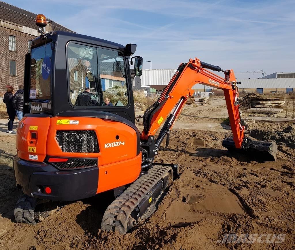 Kubota KX 037-4 Mini rýpadlá < 7t