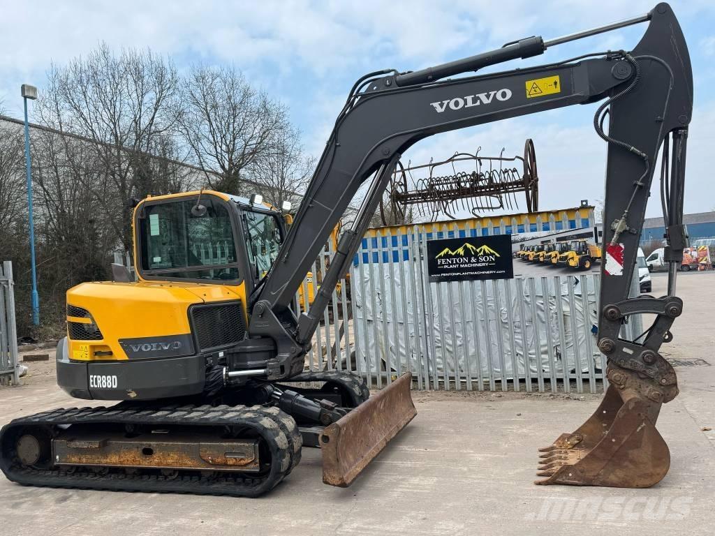 Volvo ECR 88 Midi rýpadlá 7 t - 12 t