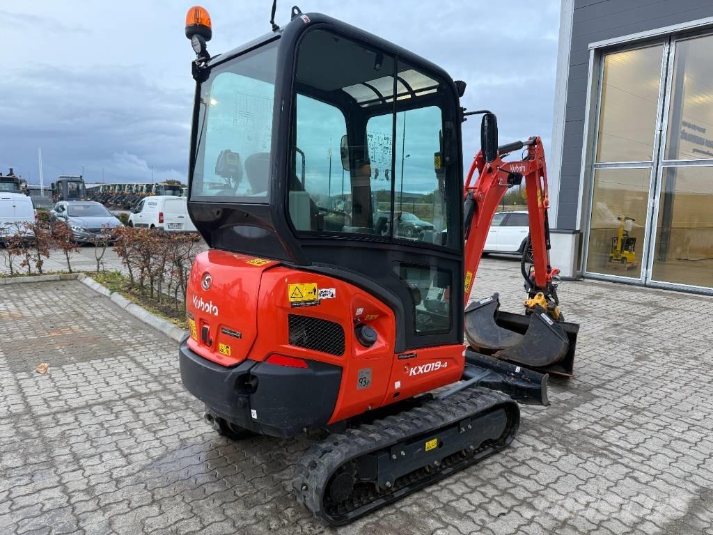 Kubota KX 019-4 Mini rýpadlá < 7t