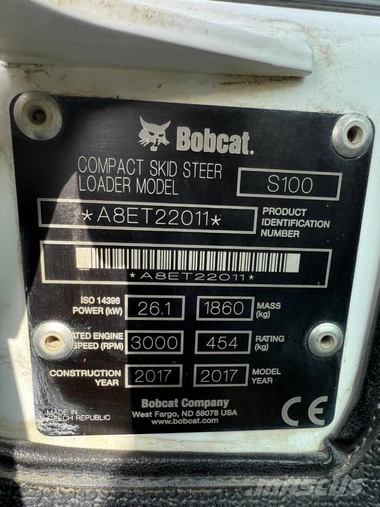 Bobcat S 100 Šmykom riadené nakladače