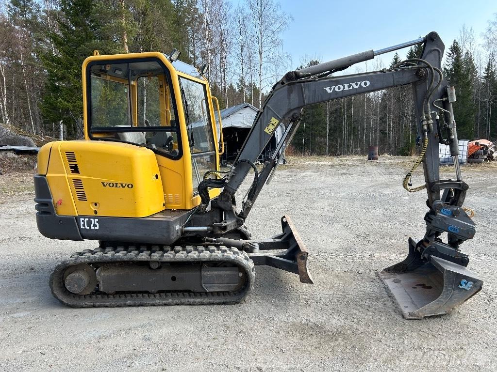 Volvo EC 25 Mini rýpadlá < 7t