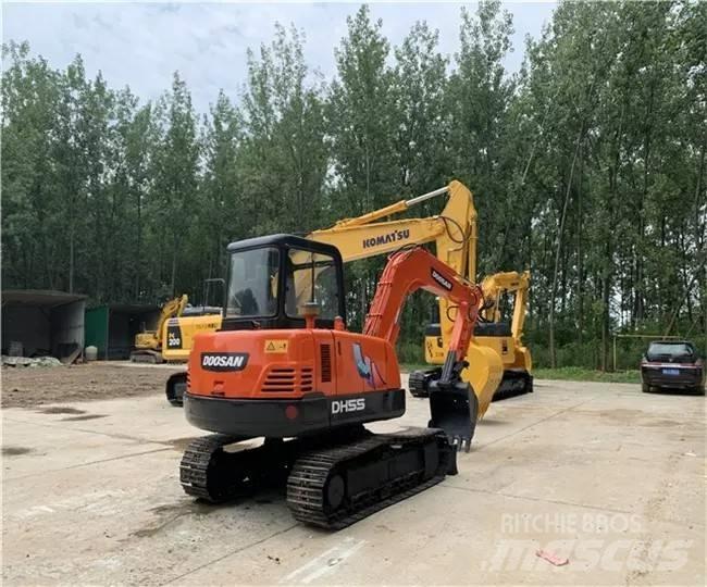 Doosan DH 55 Mini rýpadlá < 7t