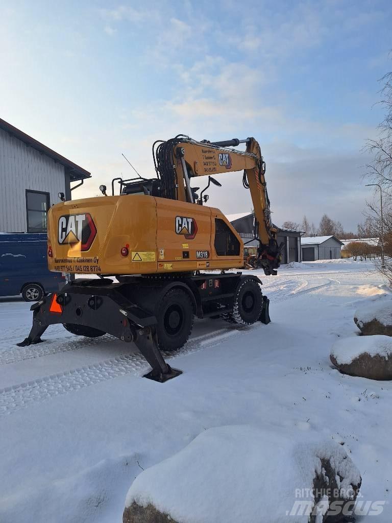 CAT M 318 Kolesové rýpadlá