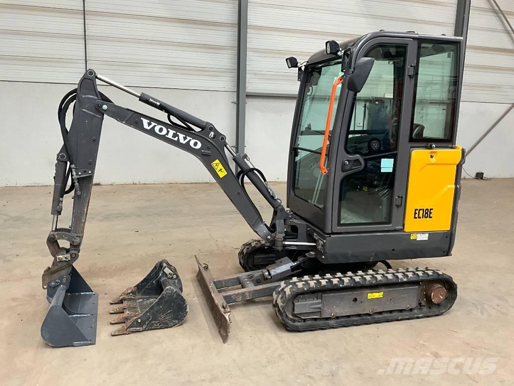 Volvo EC 18 E Mini rýpadlá < 7t