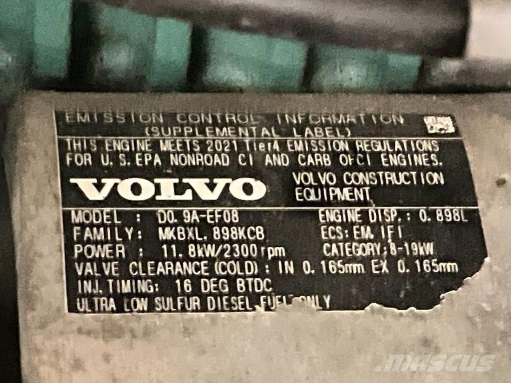 Volvo EC 18 E Mini rýpadlá < 7t