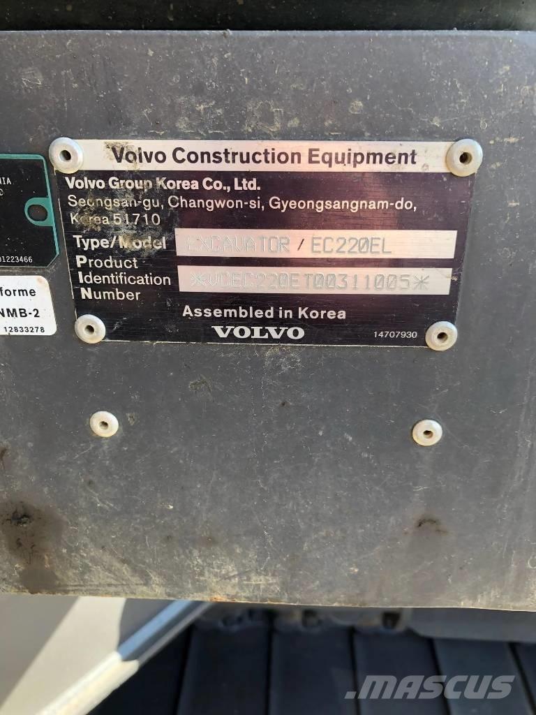 Volvo EC 220 EL Midi rýpadlá 7 t - 12 t