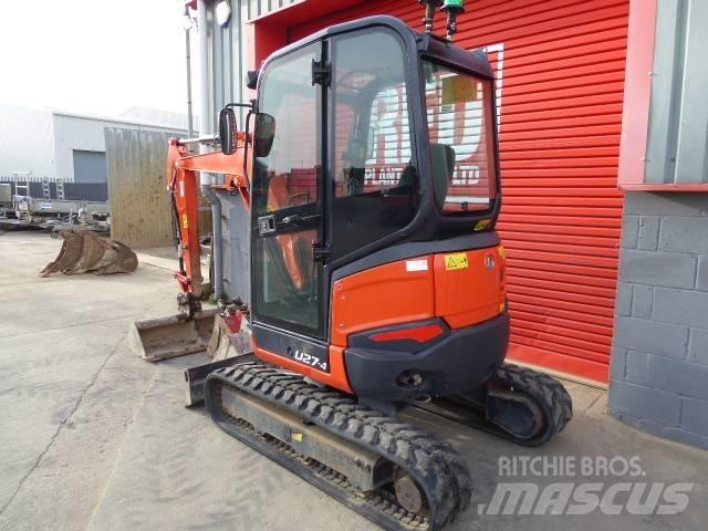 Kubota U 27-4 Mini rýpadlá < 7t