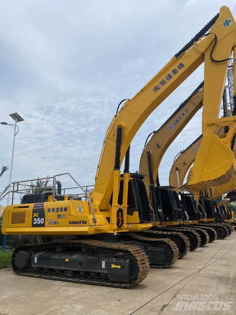 Komatsu PC350 Pásové rýpadlá