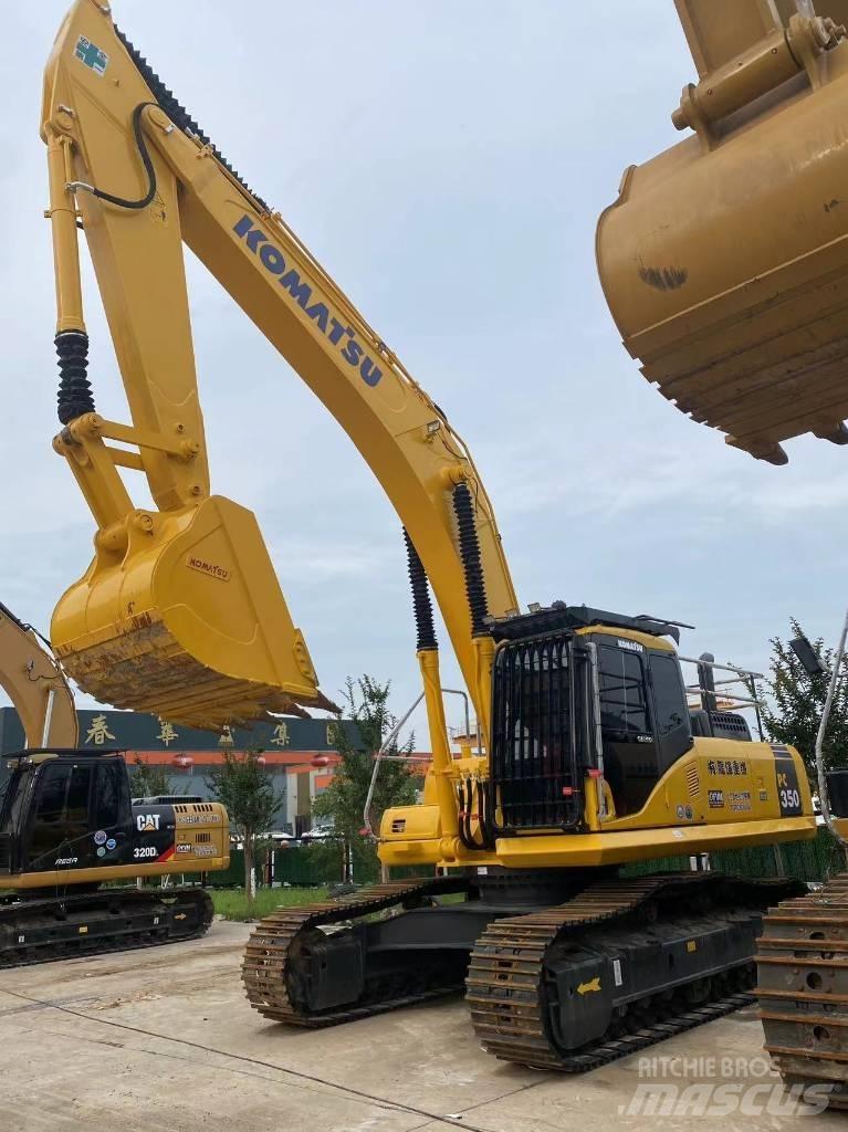 Komatsu PC350 Pásové rýpadlá