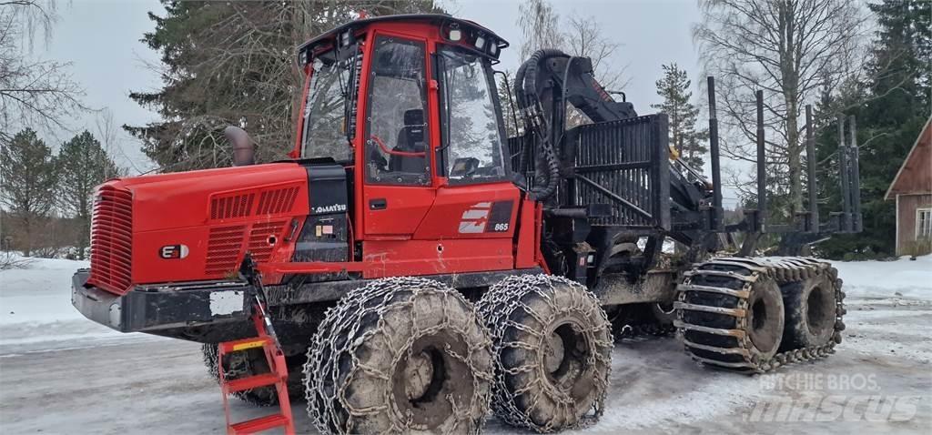 Komatsu 865 Lesné traktory